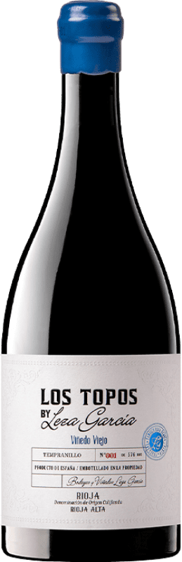 63,95 € Free Shipping | Red wine Leza Los Topos Viñedo Viejo D.O.Ca. Rioja The Rioja Spain Tempranillo Bottle 75 cl