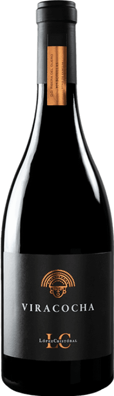 162,95 € Free Shipping | Red wine López Cristóbal Viracocha D.O. Ribera del Duero Castilla y León Spain Tempranillo Bottle 75 cl