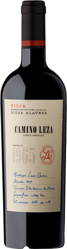 79,95 € Free Shipping | Red wine Luis Cañas Finca Camino Leza D.O.Ca. Rioja The Rioja Spain Tempranillo, Viura, Malvasía, Calagraño Bottle 75 cl