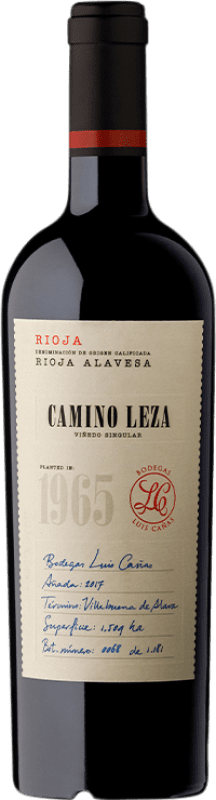 85,95 € Spedizione Gratuita | Vino rosso Luis Cañas Finca Camino Leza D.O.Ca. Rioja La Rioja Spagna Tempranillo, Viura, Malvasía, Calagraño Bottiglia 75 cl
