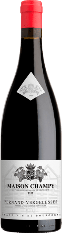 49,95 € 免费送货 | 红酒 Maison Champy Rouge A.O.C. Pernand-Vergelesses 法国 Pinot Black 瓶子 75 cl