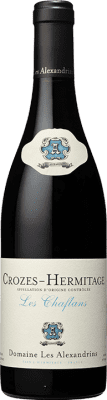 25,95 € Envio grátis | Vinho tinto Domaine Les Alexandrins Domaine Les Chaflans A.O.C. Crozes-Hermitage França Syrah Garrafa 75 cl