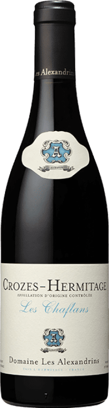 33,95 € Free Shipping | Red Wine Domaine Les Alexandrins Domaine Les Chaflans A.O.C. Crozes-Hermitage France Syrah — Shiraz Bottle 75 cl