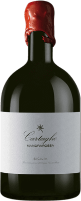 38,95 € 免费送货 | 红酒 Mandrarossa Cartagho Barilottiflasche D.O.C. Sicilia 意大利 Nero d'Avola 瓶子 Magnum 1,5 L