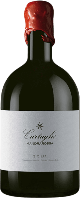 38,95 € 送料無料 | 赤ワイン Mandrarossa Cartagho Barilottiflasche D.O.C. Sicilia イタリア Nero d'Avola マグナムボトル 1,5 L