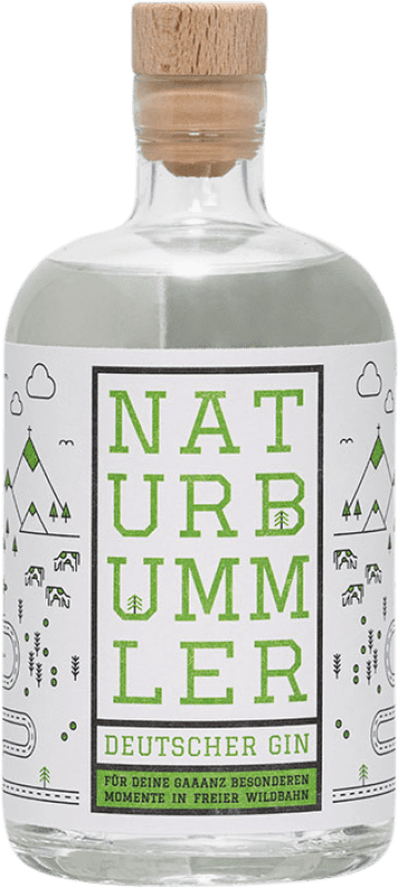 37,95 € Envio grátis | Licores Manukat Naturbummler Alemanha Garrafa Medium 50 cl