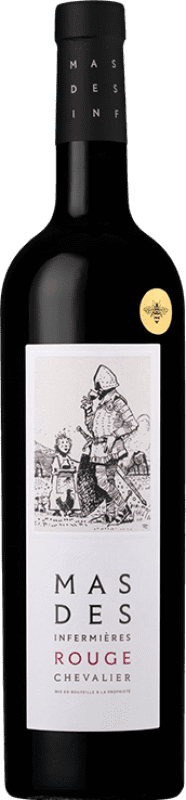 49,95 € 送料無料 | 赤ワイン Mas des Infermières Chevalier A.O.C. Côtes du Luberon フランス Syrah — シラー, Garnacha — グルナッシュ, Cariñena — カリニャン 75 cl