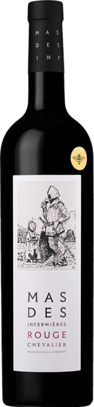 49,95 € 免费送货 | 红酒 Mas des Infermières Chevalier Rouge A.O.C. Côtes du Luberon 法国 Syrah, Grenache, Carignan 瓶子 75 cl