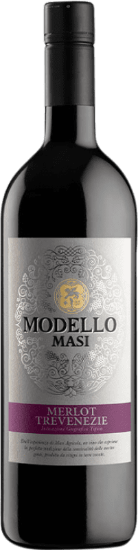 10,95 € Envío gratis | Vino tinto Masi Modello I.G.T. Trevenezie Veneto Italia Merlot Botella 75 cl