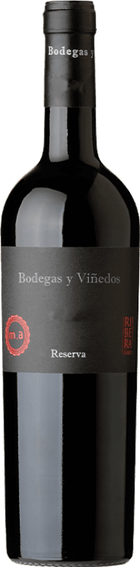 28,95 € 免费送货 | 红酒 Monte Aixa 1997 预订 D.O. Ribera del Duero 卡斯蒂利亚莱昂 西班牙 Tempranillo 瓶子 75 cl