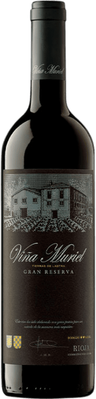 26,95 € Free Shipping | Red wine Muriel Grand Reserve D.O.Ca. Rioja The Rioja Spain Tempranillo Bottle 75 cl