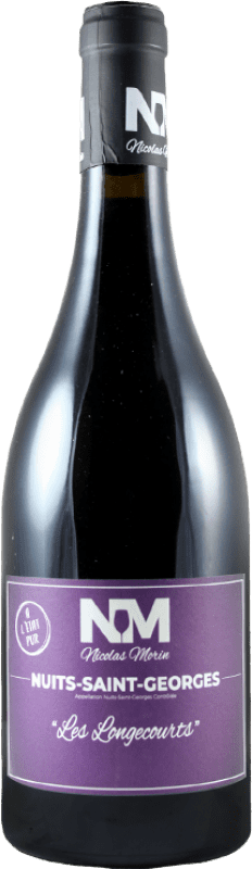 98,95 € Free Shipping | Red wine Nicolas Morin Les Longecourts A.O.C. Nuits-Saint-Georges France Pinot Black Bottle 75 cl