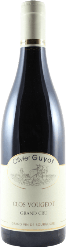 271,95 € Free Shipping | Red wine Olivier Guyot Grand Cru A.O.C. Clos de Vougeot France Pinot Black Bottle 75 cl