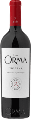 109,95 € Бесплатная доставка | Красное вино Podere Orma I.G.T. Toscana Тоскана Италия Merlot, Cabernet Sauvignon, Cabernet Franc бутылка 75 cl