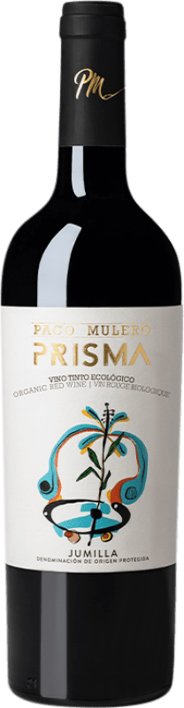 6,95 € Kostenloser Versand | Rotwein Paco Mulero Prisma Ecológico D.O. Jumilla Region von Murcia Spanien Monastrell Flasche 75 cl