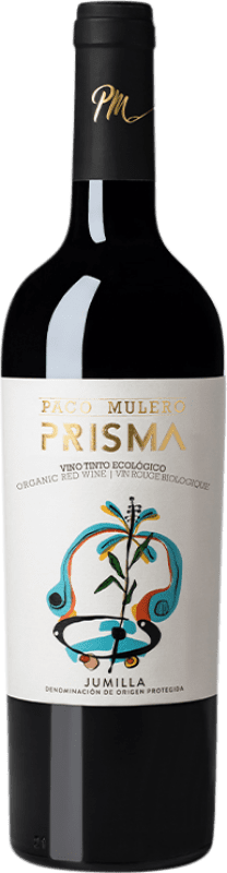 8,95 € Envio grátis | Vinho tinto Paco Mulero Prisma Ecológico D.O. Jumilla Região de Múrcia Espanha Monastrell Garrafa 75 cl