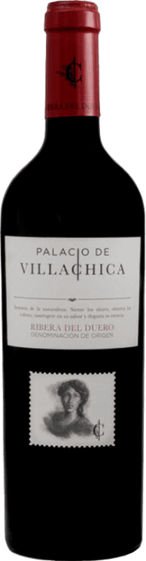 25,95 € Kostenloser Versand | Rotwein Palacio de Villachica Alterung D.O. Ribera del Duero Kastilien und León Spanien Tempranillo, Grenache, Mazuelo Flasche 75 cl