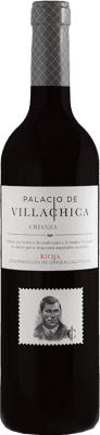 23,95 € Envío gratis | Vino Tinto Palacio de Villachica Crianza D.O.Ca. Rioja La Rioja España Tempranillo, Garnacha, Mazuelo 75 cl