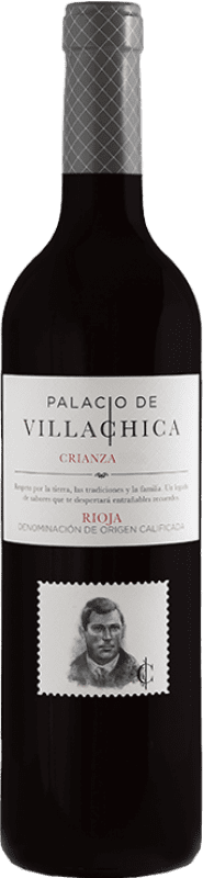 23,95 € Envío gratis | Vino Tinto Palacio de Villachica Crianza D.O.Ca. Rioja La Rioja España Tempranillo, Garnacha, Mazuelo 75 cl