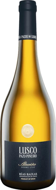 46,95 € Kostenloser Versand | Weißwein Pazos de Lusco Piñeiro D.O. Rías Baixas Galizien Spanien Albariño — Albarinho Flasche 75 cl