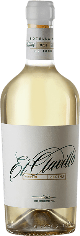 39,95 € Spedizione Gratuita | Vino bianco Rodríguez de Vera Viñadores de Castilla El Clavillo Spagna Verdejo Bottiglia 75 cl