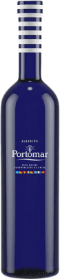 12,95 € Envío gratis | Vino blanco Portomar D.O. Rías Baixas Galicia España Albariño Botella 75 cl