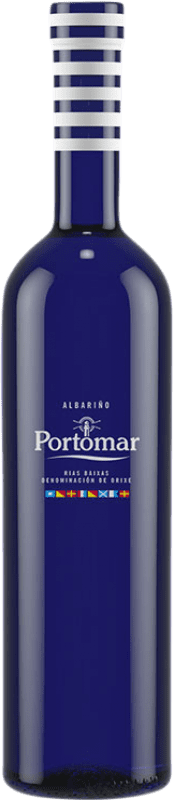 12,95 € Бесплатная доставка | Белое вино Portomar D.O. Rías Baixas Галисия Испания Albariño — Альбариньо 75 cl