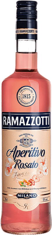 15,95 € Free Shipping | Bitter Aperitif Ramazzotti Rosé Italy 70 cl