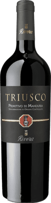 17,95 € Kostenloser Versand | Rotwein Vinicola Rivera Triusco D.O.C. Primitivo di Manduria Italien Primitivo 75 cl