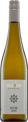 10,95 € Envoi gratuit | Vin Blanc Ruzycki Klostermühlenhof Hahnheimer Q.b.A. Rheinhessen Rheinhessen Allemagne Riesling 75 cl