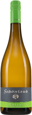 8,95 € 免费送货 | 白葡萄酒 Schönlaub Trocken — 干型 Green — 绿色版 Q.b.A. Pfälz 普法尔茨 德国 Grüner Veltliner 75 cl