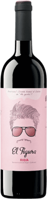 7,95 € Envio grátis | Vinho Tinto Siete Pasos El Figura D.O.Ca. Rioja La Rioja Espanha Tempranillo, Garnacha — Grenache 75 cl