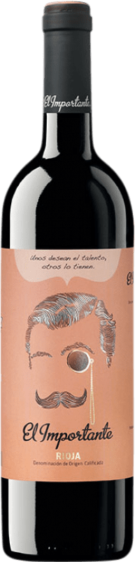 19,95 € Envío gratis | Vino tinto Siete Pasos El Importante D.O.Ca. Rioja La Rioja España Tempranillo Botella 75 cl