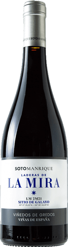 34,95 € Free Shipping | Red wine Soto y Manrique La Mira Spain Grenache Bottle 75 cl