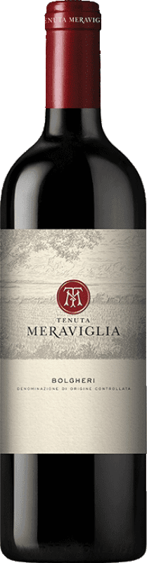 33,95 € Envío gratis | Vino Tinto Tenuta Meraviglia D.O.C. Bolgheri Italia Cabernet Franc 75 cl