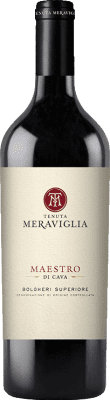 78,95 € Бесплатная доставка | Красное вино Tenuta Meraviglia Superiore Maestro di Cava D.O.C. Bolgheri Италия Cabernet Franc бутылка 75 cl