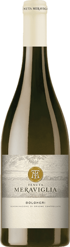 16,95 € Envio grátis | Vinho branco Tenuta Meraviglia D.O.C. Bolgheri Itália Vermentino Garrafa 75 cl