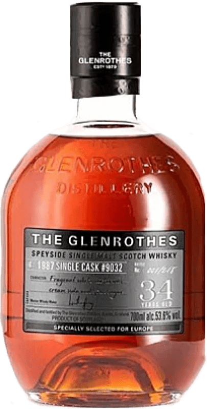 4 834,95 € Envoi gratuit | Whisky Single Malt Glenrothes Single Cask — Fût Unique Ecosse Royaume-Uni 34 Ans Bouteille 70 cl