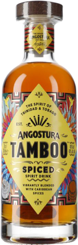 36,95 € Kostenloser Versand | Rum Angostura Tamboo Trinidad und Tobago 70 cl Spiced — Gewürzt