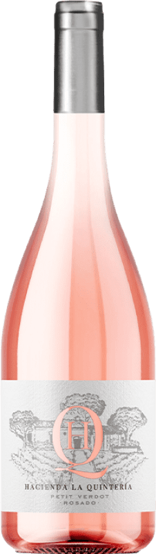 16,95 € Kostenloser Versand | Rosé-Wein The Wine Hunter Hacienda La Quintería Rosado I.G.P. Vino de la Tierra de Cádiz Andalusien Spanien Petit Verdot Flasche 75 cl