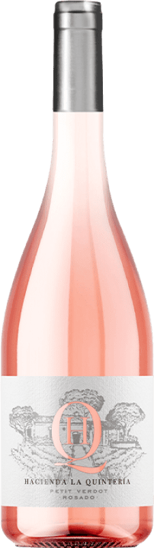 17,95 € Бесплатная доставка | Розовое вино The Wine Hunter Hacienda La Quintería I.G.P. Vino de la Tierra de Cádiz Андалусия Испания Petit Verdot Бутылка 75 cl
