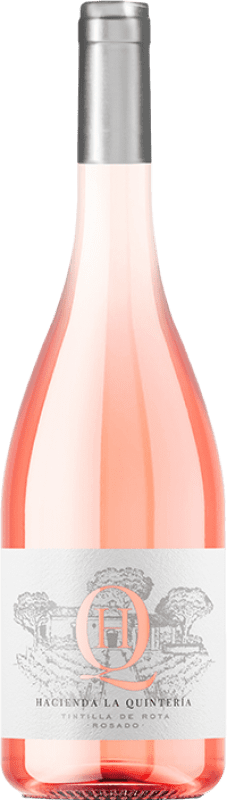 17,95 € Бесплатная доставка | Розовое вино The Wine Hunter Hacienda La Quintería I.G.P. Vino de la Tierra de Cádiz Андалусия Испания Tintilla de Rota Бутылка 75 cl