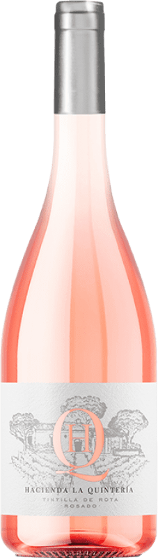 21,95 € 免费送货 | 玫瑰酒 The Wine Hunter Hacienda La Quintería Rosado I.G.P. Vino de la Tierra de Cádiz 安达卢西亚 西班牙 Tintilla de Rota 瓶子 75 cl