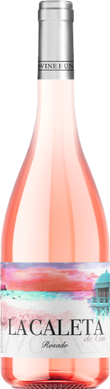 10,95 € Бесплатная доставка | Розовое вино The Wine Hunter La Caleta de Cai Rosado I.G.P. Vino de la Tierra de Cádiz Андалусия Испания Syrah, Tintilla de Rota бутылка 75 cl