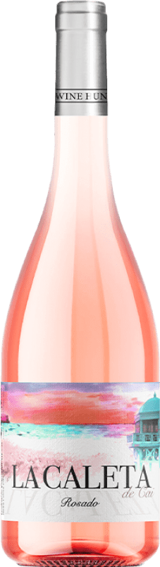 11,95 € 免费送货 | 桃红葡萄酒 The Wine Hunter La Caleta de Cai I.G.P. Vino de la Tierra de Cádiz 安达卢西亚 西班牙 Syrah, Tintilla de Rota 瓶子 75 cl