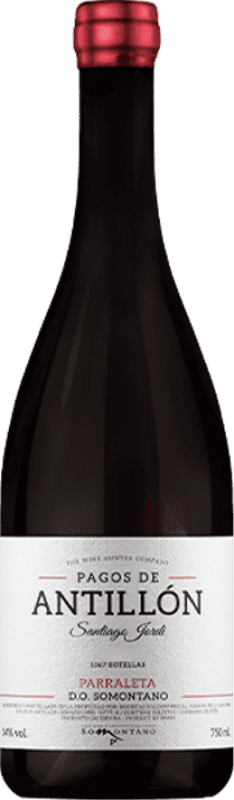 17,95 € 送料無料 | 赤ワイン The Wine Hunter Pagos de Antillón D.O. Somontano カタロニア スペイン Parraleta ボトル 75 cl