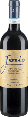 23,95 € Kostenloser Versand | Rotwein Umani Ronchi Jorio D.O.C. Montepulciano d'Abruzzo Italien Montepulciano Flasche 75 cl