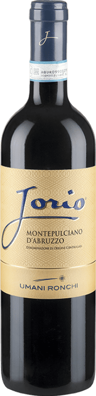 23,95 € Free Shipping | Red wine Umani Ronchi Jorio D.O.C. Montepulciano d'Abruzzo Italy Montepulciano Bottle 75 cl
