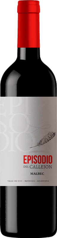 10,95 € Envoi gratuit | Vin Rouge Pagos de Valcerracín Callejón del Crimen Episodio I.G. Valle de Uco Uco Valley Argentine Malbec 75 cl