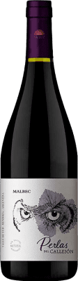 19,95 € Envío gratis | Vino tinto Pagos de Valcerracín Callejón del Crimen Perlas del Callejón I.G. Gualtallary Valle de Uco Argentina Malbec Botella 75 cl